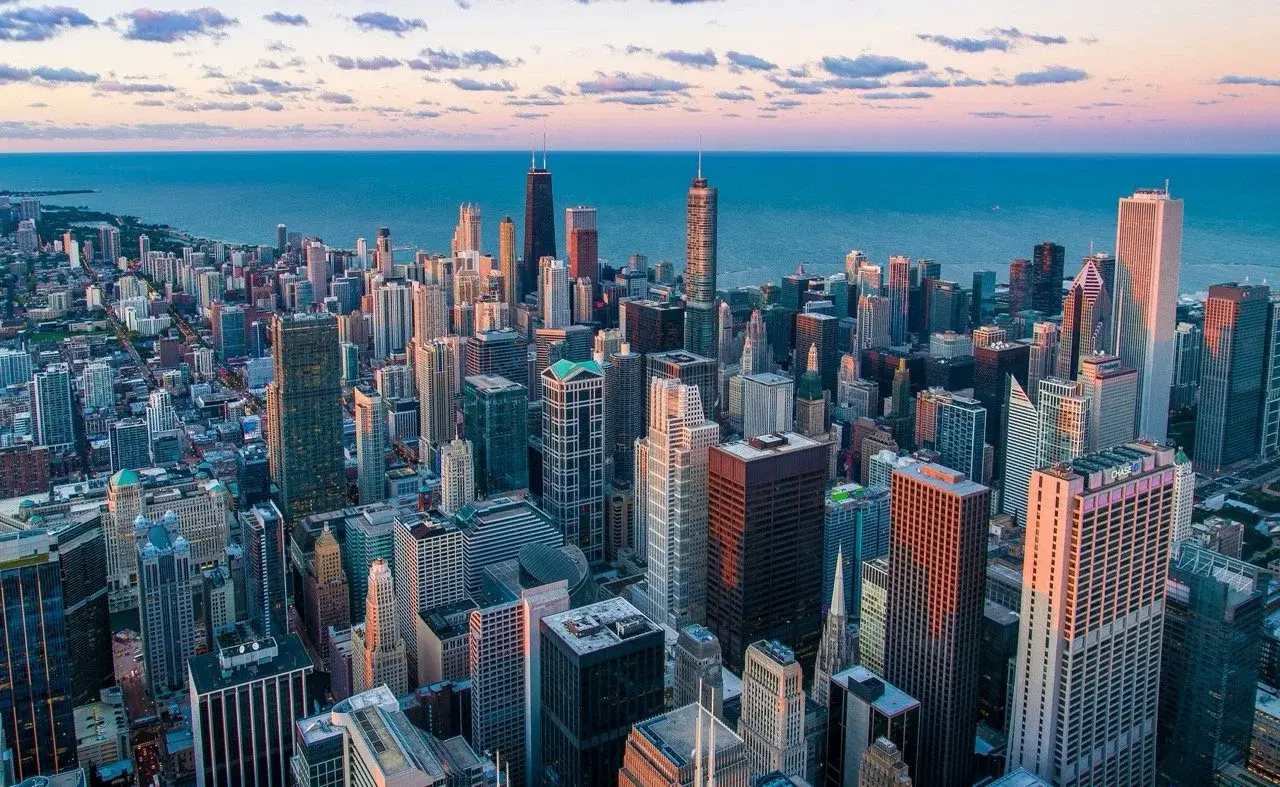 Chicago city overview.