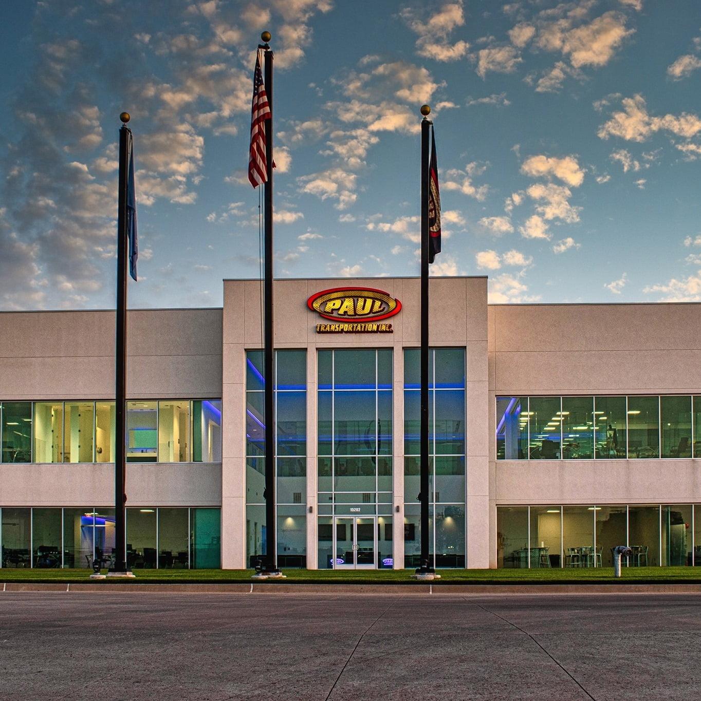 Paul Transportation headquarters.